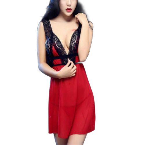 Fashion robe de nuit d'été en dentelle sexy