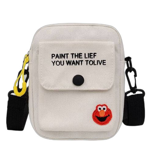 Fashion sac à bandoulière en toile pour femme noir. Électroménager, mode, beauté... Diaytar a tout en stock