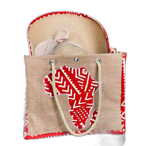 Fashion sac de femme artistique plus chapeaumade in sénégal de bonne quality