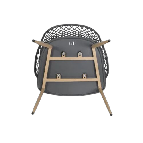 Fauteuil extérieur malaga noir