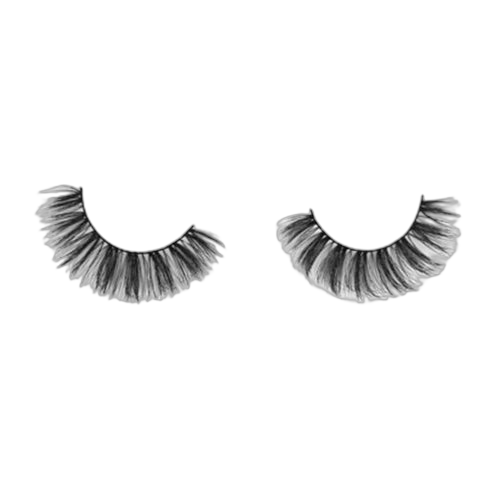 Faux cils 3d 100% cheveux humains + colle offerte noir