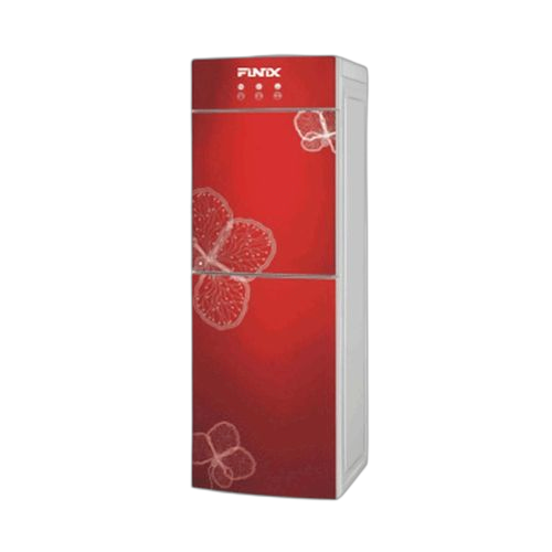 Finix fontaine à eau avec réfrigérateur hd 1435d rouge et gris eau chaude et froide garantie 1 an + sav