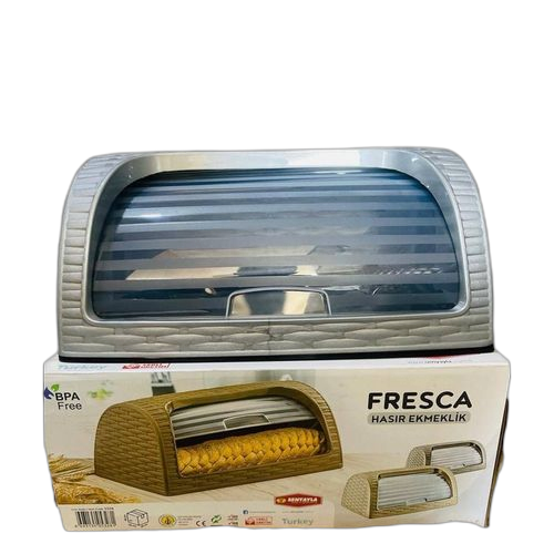 Fresca & co garde pain en plastiquefresca gris