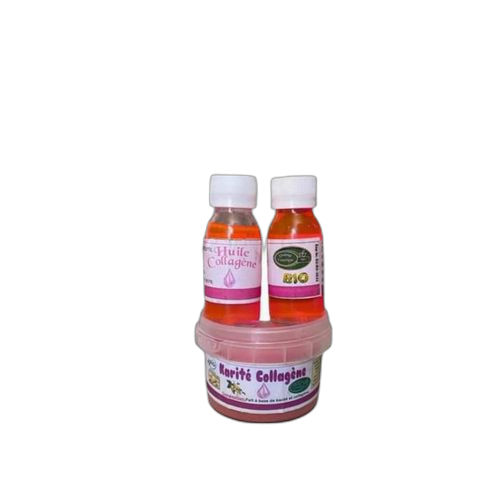 Gamme karité collagène 2 huile 60ml+ pommade 250g