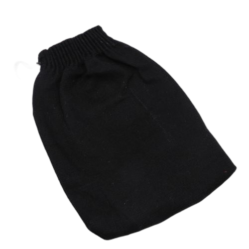 Gants exfoliant noir