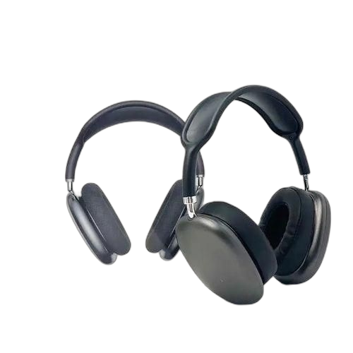 Casque sans fil bluetooth p9 noir élégant
