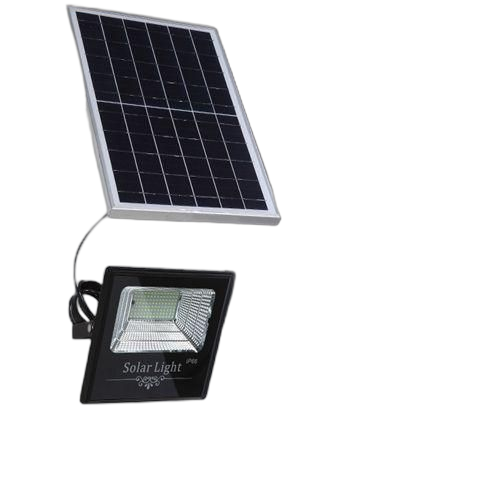Lampe projecteur avec panneau solaire avec télécommande 300w