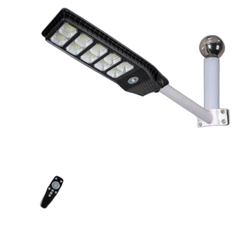 Lampe projecteur solaire détecteur de mouvement intelligente avec commande900w