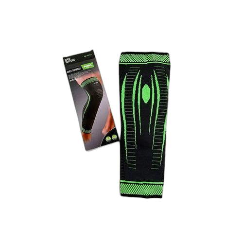 Genouillère longue élastique avec compression, 1 pièce, de protction pour le sport, le basket ball
