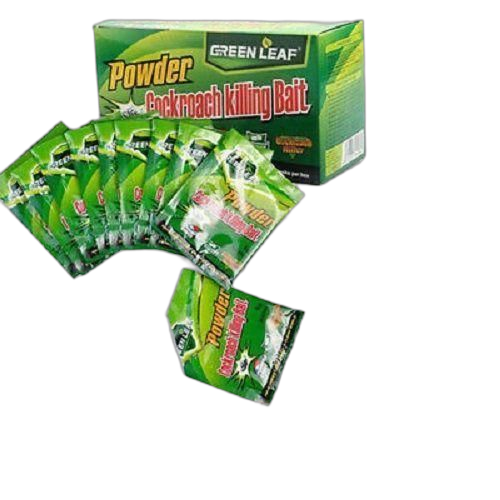 Green leaf 6 sachets poudre de feuille verte antiparasitaire lutte contre les cafards