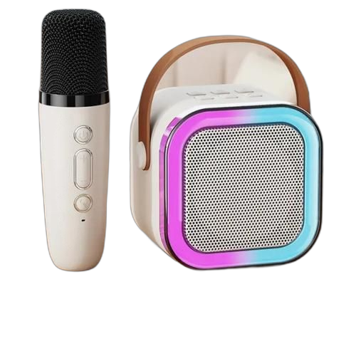 Haut parleur avec micro karaoke sound system y