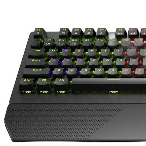 Hewlett packard clavier mécaniques de jeu filaire hp pavilion 800 repose poignets rgb azerty