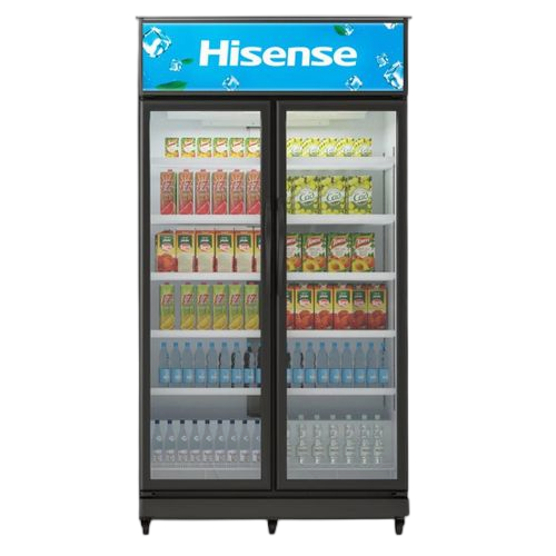 Hisense refroidisseur double portes vitre 758 l garantie 12 mois