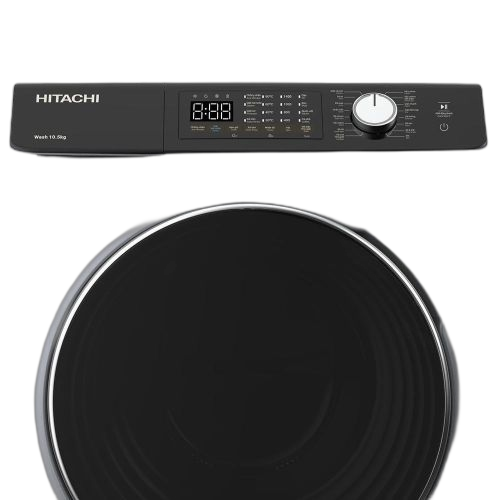 Hitachi machine a laver 10kg inverter bd1054hvos garantie 12 mois gris/noir