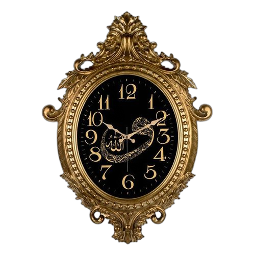 Horloge murale en pierre allah exclusive galaxy