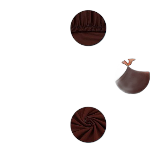 Housse de chaise pour salle à manger matière: velours par (lot) couleur: noire – Image 28