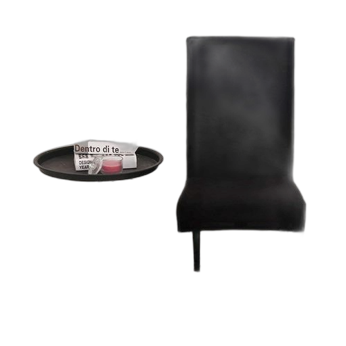 Housse de chaise pour salle à manger matière: velours par (lot) couleur: noire – Image 19