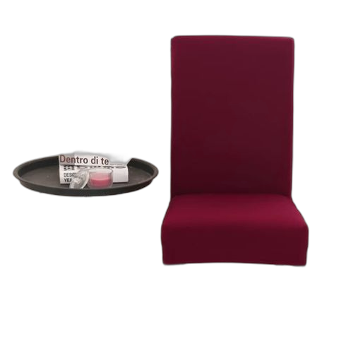 Housse de chaise pour salle à manger matière: velours par (lot) couleur: noire – Image 13