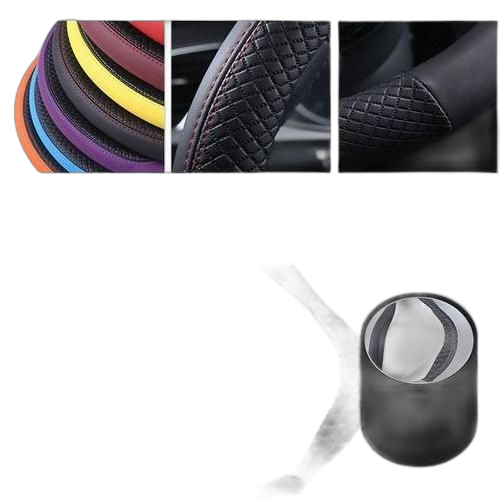 Housse volant de voiture antidérapante en cuir bleu. Diaytar : Votre partenaire e-commerce au quotidien