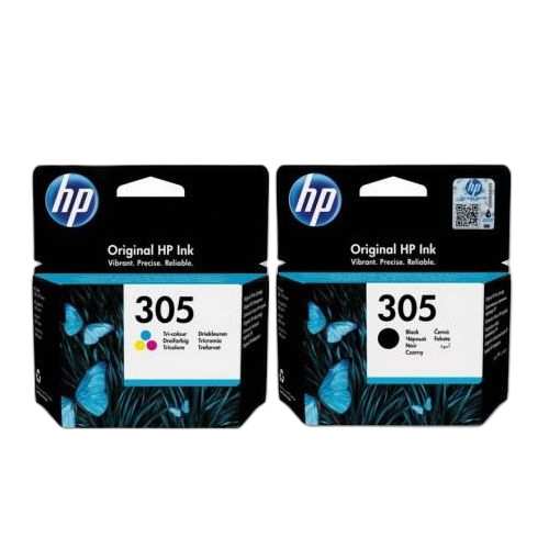 Hp cartouche d'encre 305 noir et couleur