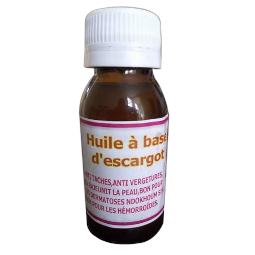 Huile a bave d'escargots bio 60ml(anti tâche, vergeture, régénérant et dermathose). Diaytar : Faites des achats intelligents en quelques clics