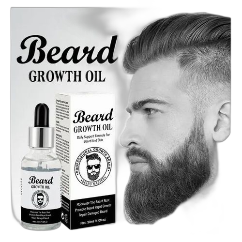 Huile de croissance de barbe beard master