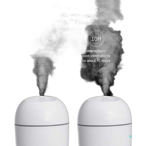 Humidificateur de pulvérisation portable diffuseur d'huile d'aromathérapie de voiture usb