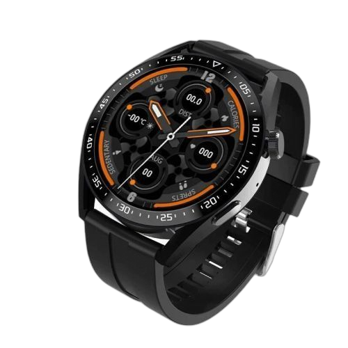 Hw3montre intelligente nfc bluetooth appel plein écran tactile sport fitness montre ip67 étanche android ios noir