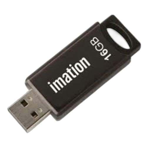 Imation clé usb 2.0 sledge 16 gb noir