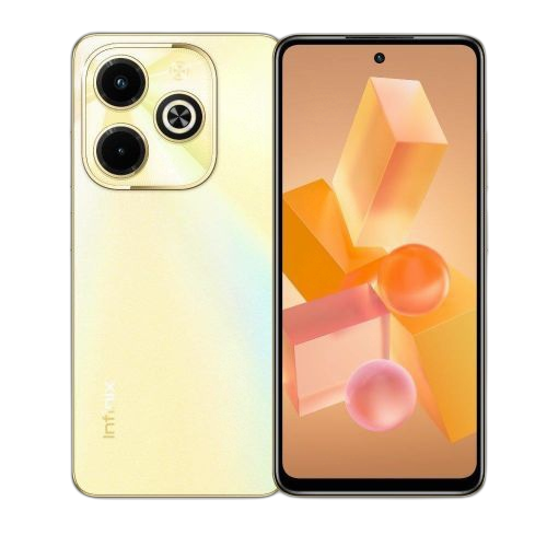 Infinix hot 40i 4g 6.6"hd dual sim 50mp256go 8gobatterie 5000 mah gold