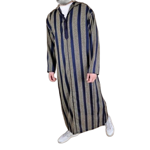 Jallabe manches longues djellaba avec capuchon homme