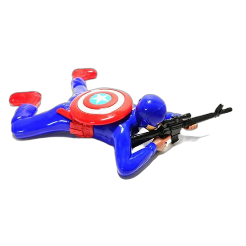 Jouets soldats rampant pour enfants.