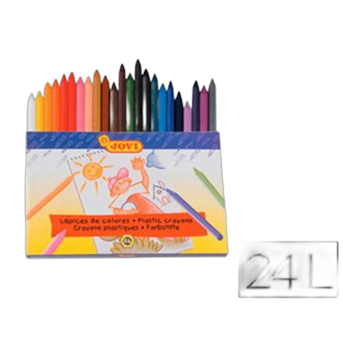 Jovi pack de 24 crayons de couleur en plastique. Faites des économies avec Diaytar, le leader du e-commerce discount au Sénégal