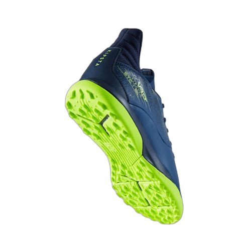Kipsta chaussures de football viralto i turf tf bleu jaune