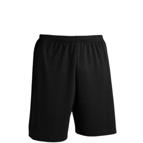 Kipsta short de football adulte f100 noir by decathlon