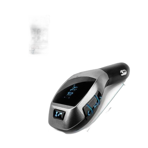 Kit de chargeur de voiture sans fil bluetooth x5, avec lecteur mp3, transmetteur fm, mains libres, chargeur usb tf – Image 8