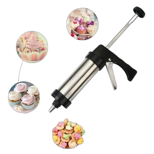 Kit de fabrication de biscuits en forme de disque en acier inoxydable, 13 pièces et 8 tuyaux