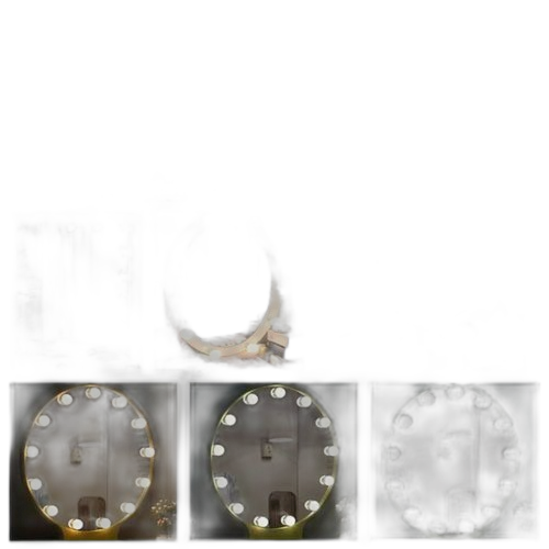 Kit lampes pour miroir makeup led éclairage professionnel