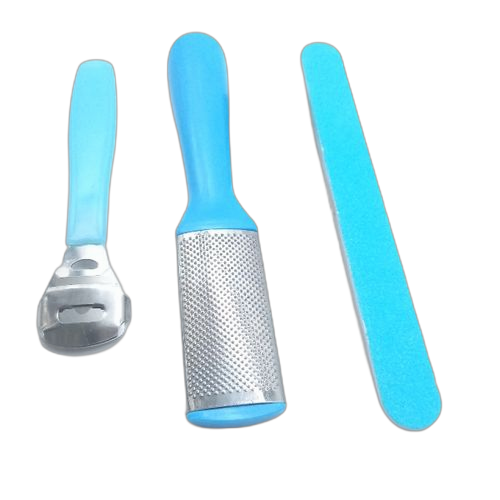 Kit pédicure pédicure/manicure 3in 1 pièces plus 3 lames