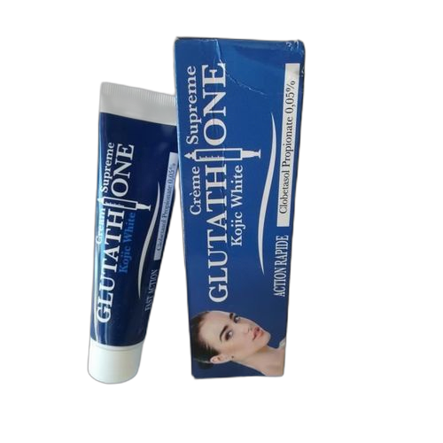Kojic white glutathione tube crème suprême kojic white action rapide