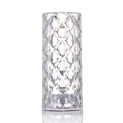 Lampe de nuit crystal light rgb led à couleurs changeantes