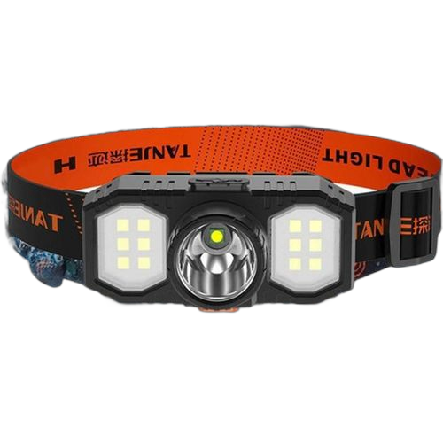 Lampe frontale led rechargeable à forte lumière