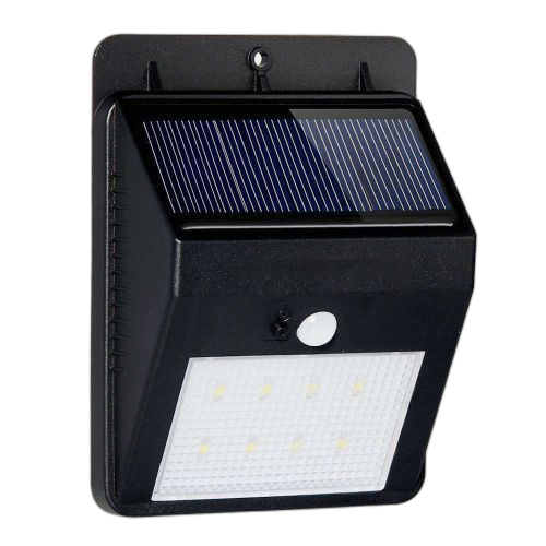 Lampe projecteur solaire led 055w avec détecteur de mouvement