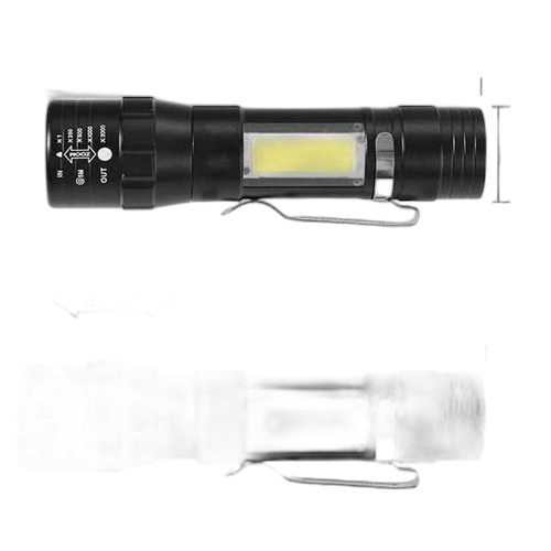Lampe torche gardiennage(lampe de poche) rechargeable 300 m
