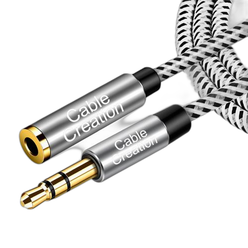 Lasa câble d'extension audio stéréo mâle à femelle 3,5 mm 2m