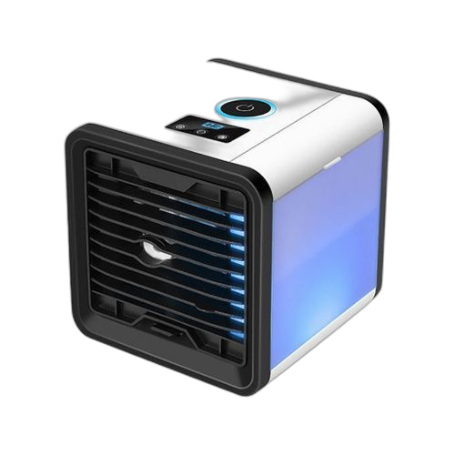 Lbq 7 couleurs led de climatisation de ventilateur de refroidisseur d'air de bureau portable mini usb