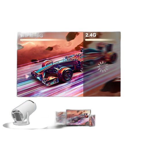 Led projector vidéoprojecteur connecté android 4k wifi bluetooth 12000 lumens
