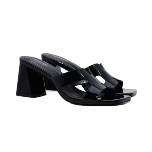 Lilas femmes été chic et populaire sandales à talons hauts articles de mode recommandations cadeaux casual tous les jours design simple et durableblack – Image 7