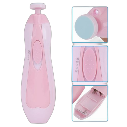 Lime à ongles et orteils électrique pour bébé