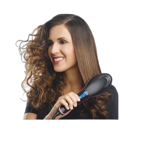 Lisseur de cheveux professionnel brosse cheveux droit et lisse – Photo produit Dakar Sénégal – Livraison rapide Lisseur de cheveux professionnel brosse cheveux droit et lisse. Diaytar Sénégal : Achetez plus, dépensez moins